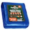 Tarpco Safety Heavy Duty Tarp, 12 ft L x 0.5 mm H x 9 ft W, 7 Mil, Blue, Polyethylene TS-205-9X12 - alternate 1